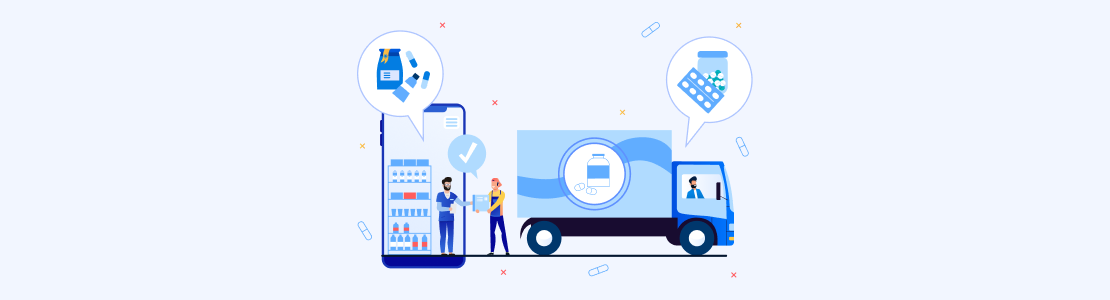 приложения для доставки медикаментов?