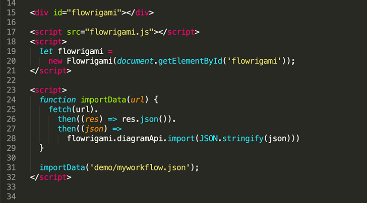 flowrigami-snippet flowrigami-snippet