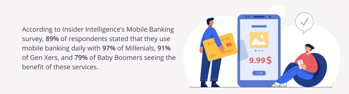 mobile and online banking features